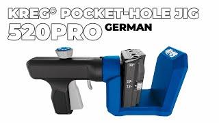 Kreg Pocket-Hole Jig 520 Pro | Deutsches Video | Kreg Europe
