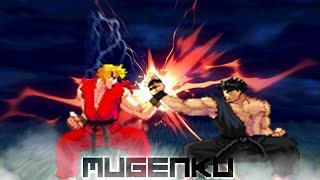 Parry Parry Parry! Daigo Ken Master vs Ryuuken. Street Fighter Mugen Multiverse