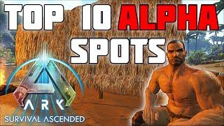 Top 10 ALPHA Spots To Build In ARK Survival Ascended