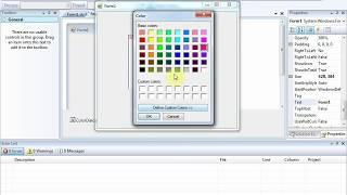 ColorDialog control using VB.net | itechsoftwareacademy