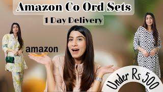 Amazon Latest Summer Co Ord Sets | Under Rs 500 | TryOn Review | DangSchbang