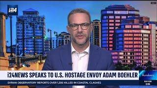 Adam Boehler speaks to i24NEWS on direct Hamas talks