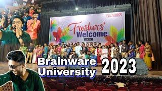 Freshers welcome 2023 Brainware University Kolkata