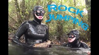 NoTanx Rock Jumping at Vobster (Freediving)