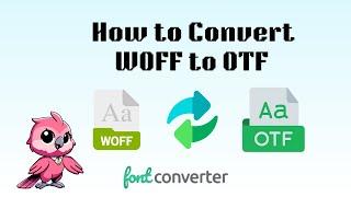 How to Convert WOFF to OTF (Simple Guide)