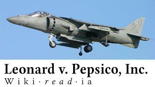 Leonard v. Pepsico, Inc. - Wikireadia