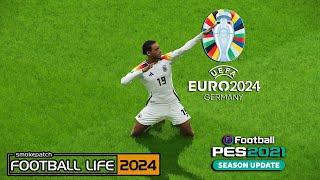 EURO 2024 Kit Update for PES 2021 & Football Life 2024 - National Team Kit Update 2024 V1