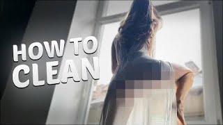 [4K USA] Transparent Cleaning: Clean Your Windows To A Shine | CLEAN WITH ME!