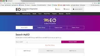 MyEO Nashville: How To Set up Your Own Event and/or Group