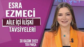 Aile içi İlişki tavsiyeleri Evliliklerde karı-koca ilişkisi nasıl olmalı / Esra Ezmeci