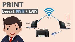 Cara Sharing Printer dalam satu Jaringan LAN/Wifi (Print lewat WiFi)