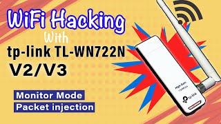 Use tp-link TL-WN722N V2-V3 on Kali Linux