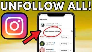 How to unfollow everyone on Instagram 2024