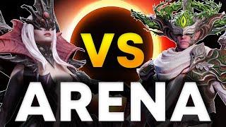 Iovar vs Aracha in Arena (Test Server) - Watcher of Realms