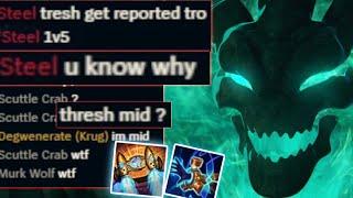 Ranked AP Thresh Convinced Them I'm a Smurf - AP Thresh Mid - League of Legends Off Meta