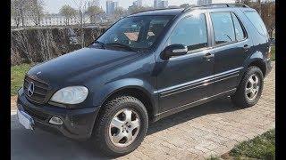 2003 Mercedes Benz ML270 CDI startup, engine, and in-depth tour