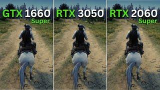 GTX 1660 Super vs RTX 3050 vs RTX 2060 Super | Test In 8 Games at 1080P & 1440P