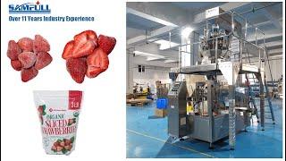 Automatic Frozen Strawberries Packing Machine,Doypack Packing Machine