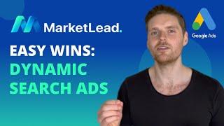  Easy Wins with Dynamic Search Ads