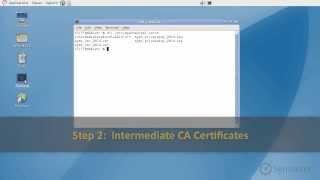 Support Tutorials:  Installing an SSL Certificate for Apache Servers