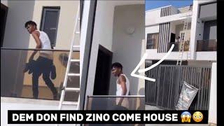Fans ATT@CK zinoleesky at his house in lekki as they beg zino to drop new song 