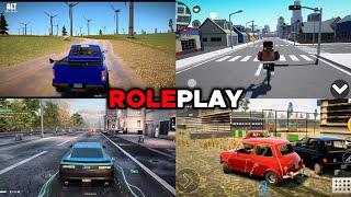 TOP 6 Best Open World ROLE PLAY Games like GTA 5 Online for Android • High Graphics Games