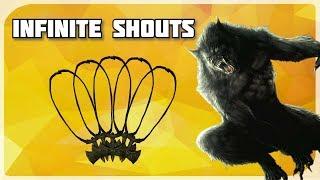 Skyrim How To Get UNLIMITED SHOUTS! Absolutely No Cooldown Time?!?