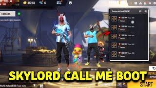 Skylord Called Me Bot  || Op Gameplay || Vamsi Nani Gaming || Garena Free Fire Telugu