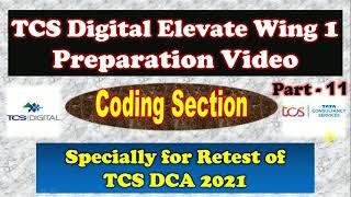 coding questions for tcs digital | tcs digital capability assessment 2021 coding questions |