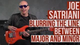 Joe Satriani Guitar Lesson - Mixing Major and Minor