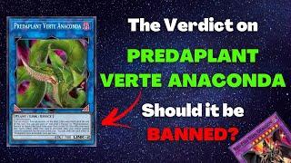 Yu-Gi-Oh! | Predaplant Verte Anaconda | October 2021 Banlist Prediction & Discussion