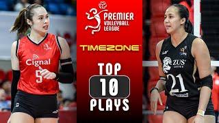 Top 10 Plays: ZUS COFFEE vs. CIGNAL | 2024-25 PVL All-Filipino Conference