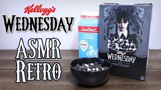 ASMR - WEDNESDAY ADDAMS CEREAL - Whispers & Crunchy Eating