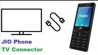 How to connect Jio phone to tv.