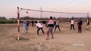 Volleyball match Fauji Defence Academy Baund Kalan | Daffy Duck |