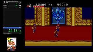 Double Dragon - Master System practice