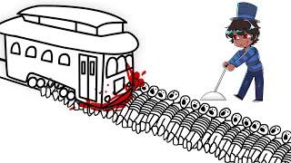 the most absurd trolley problems