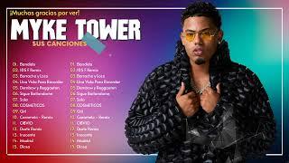 Myke Tower Grandes Exitos 2024 - Las Mejores Canciones De Myke Tower - Mix Reggaeton 2024