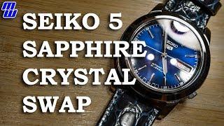 Replace Your Scratched Seiko 5 Crystal With a Sapphire! - SNKE51 Crystal Swap