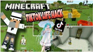 Mencoba Kebenaran TIKTOK life hack di MinecraftPE