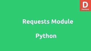 Requests Module in Python