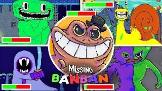 Missing Banban - All BOSSES With HEALTHBARS (Demo)