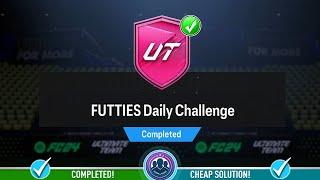 FUTTIES Daily Challenge SBC Completed - Cheap Solution & Tips - FC 24