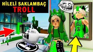 BROOKHAVEN AMA BERKCANLA 24 SAKLAMBAÇ TROLL Berkcanın Psikolojisini Bozdum(Roblox Brookhaven Rp)