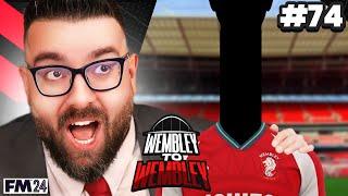 BIG MEATIE BOYS | Part 74 | Wembley FM24 | Football Manager 2024