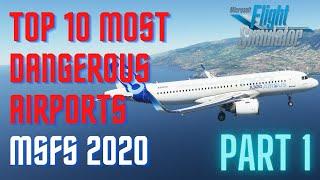 Top 10 Most Dangerous Airports in MSFS 2020 | Part 1 - St Maarten and Madeira