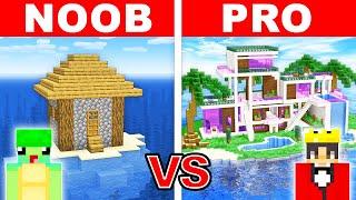 How To Build A Modern Beach House in Minecraft!