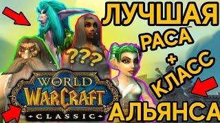 ВЫБОР РАСЫ ДЛЯ КЛАССА В WORLD OF WARCRAFT CLASSIC!!!