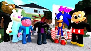 Roblox Piggy - Sonic has a Crush, Mickeys Head Explodes and Bunny is Sus! Animating Your Comments