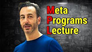 NLP Masterclass Meta Programs